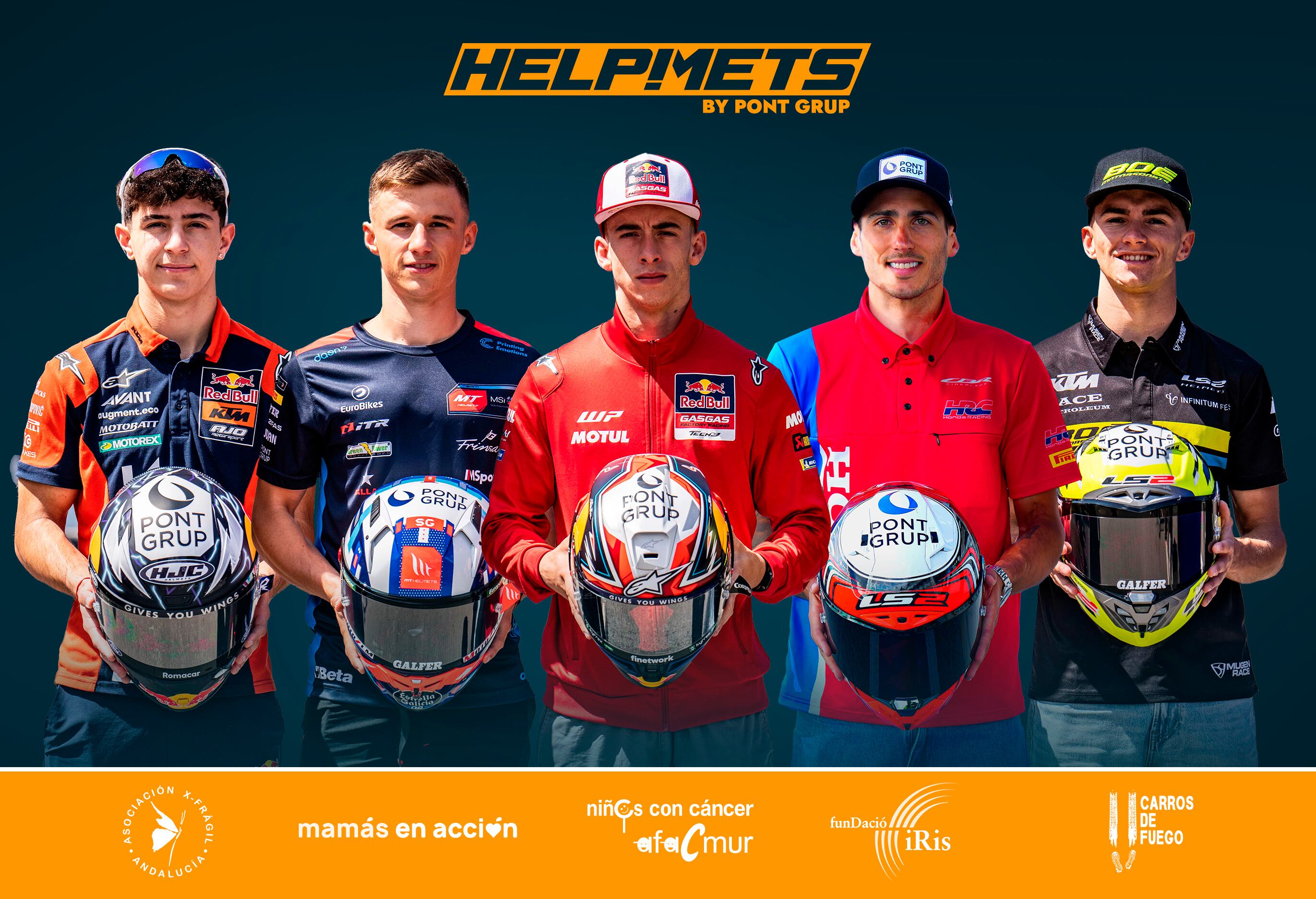 Los pilotos de Pont Grup cuidan de quien más lo necesita gracias a la iniciativa "Helpmets"