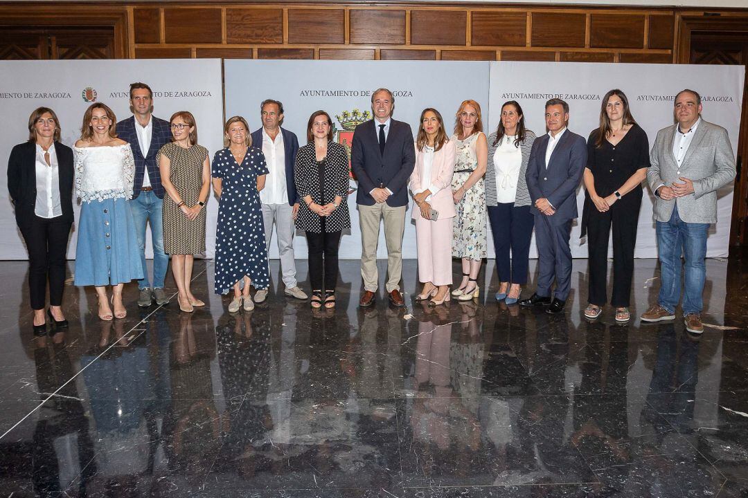 Equipo de gobierno PP - Ciudadanos del Ayuntamiento de Zaragoza