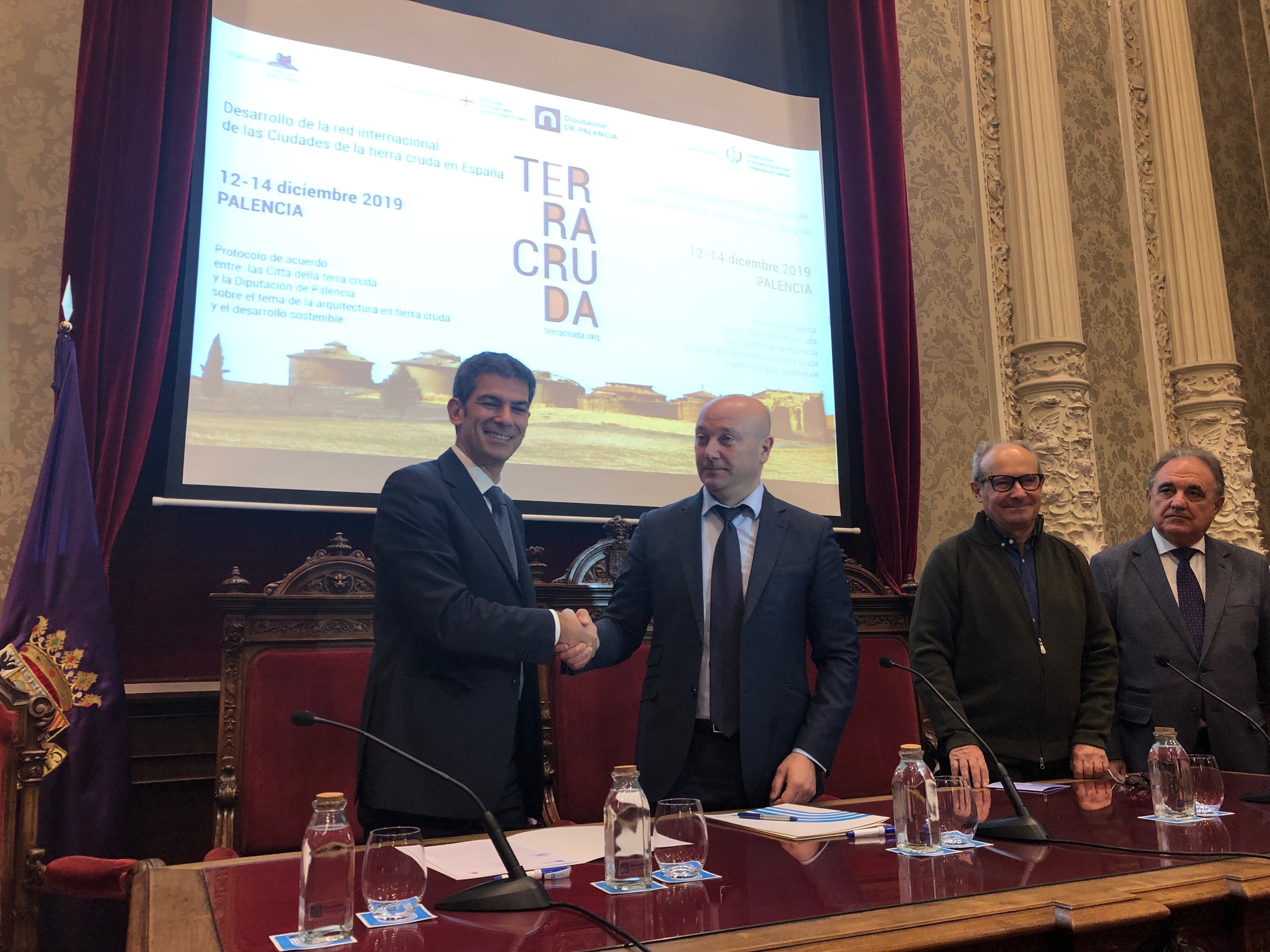 La Diputación de Palencia participa este fin de semana en el Encuentro de la Red Internacional “Ciudades de la Tierra Cruda” que se celebra en Cerdeña