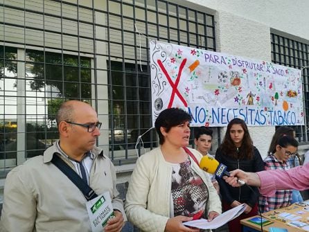 Momento de la presentación por Mª Teresa García, concejala de Igualdad, Salud y Asuntos Sociales