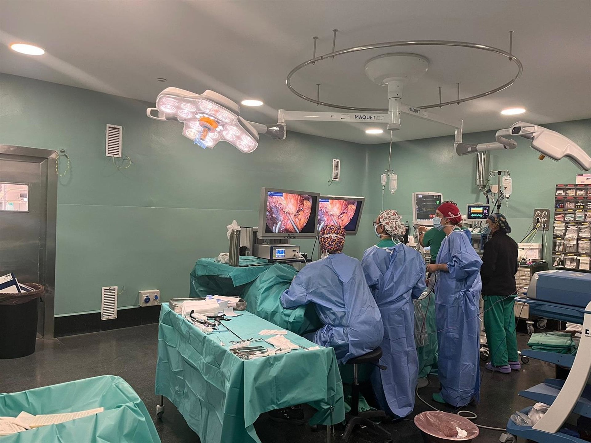 Uno de los quirófanos reformados