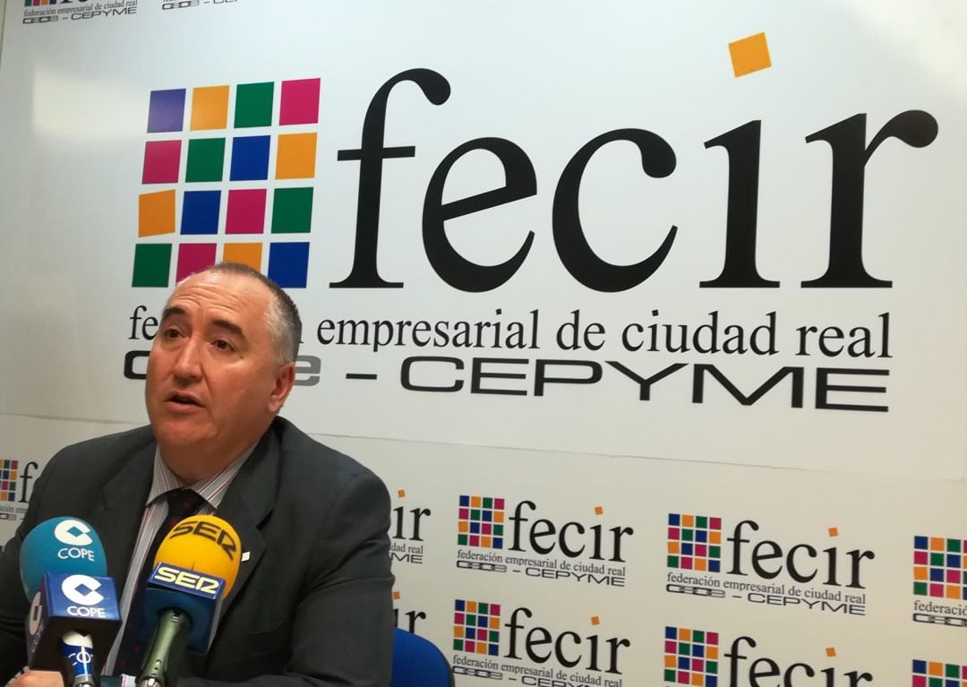 Carlos Marín, presidente de la Federación Empresarial de Ciudad Real