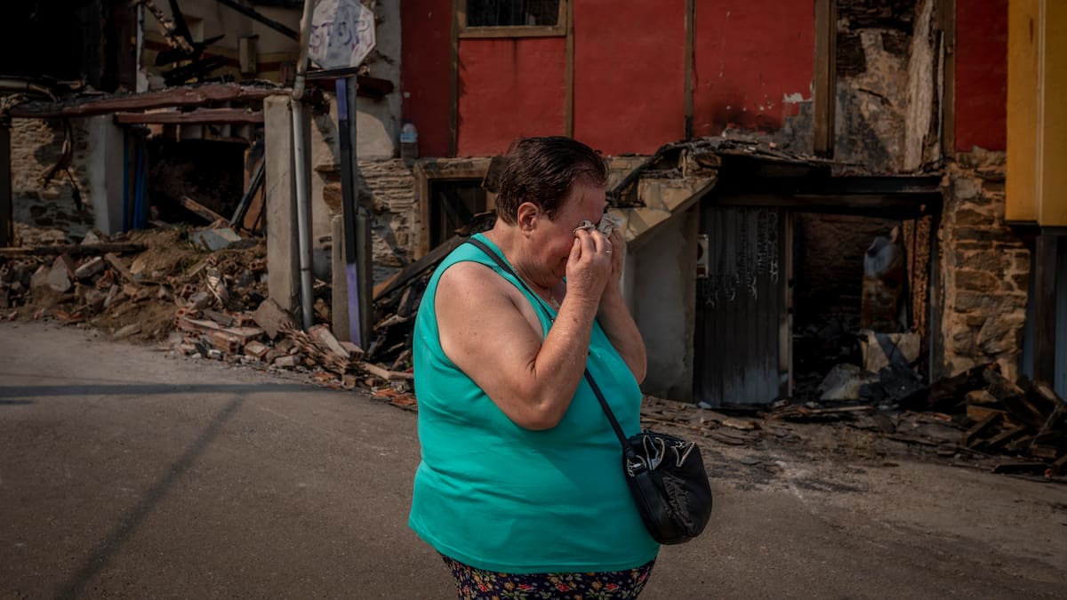 "Si tienen que llorar que lloren, si se tienen que angustiar que se angustien": La recomendación de un psicólogo a los afectados de un incendio forestal