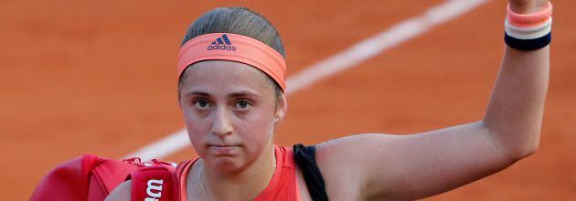 Ostapenko, diciendo adiós en primera ronda