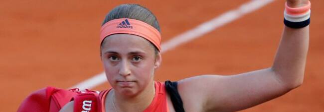 Ostapenko, diciendo adiós en primera ronda