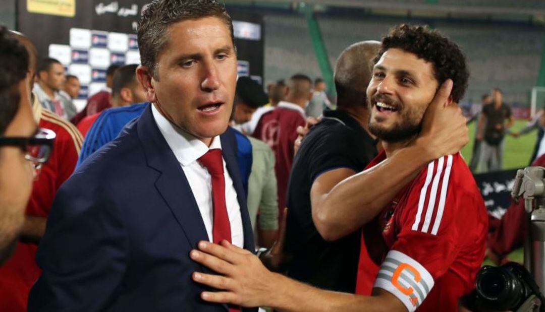 Juan Carlos Garrido como entrenador del Riad