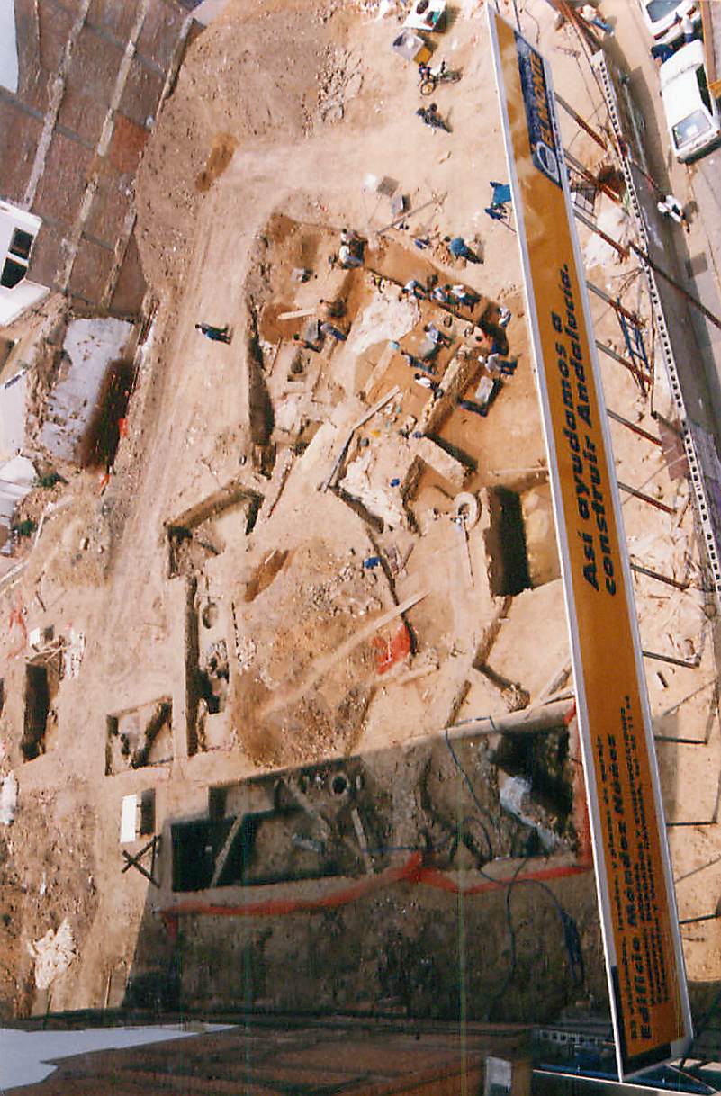 Restos del Santuario en la Huelva Protohistórica