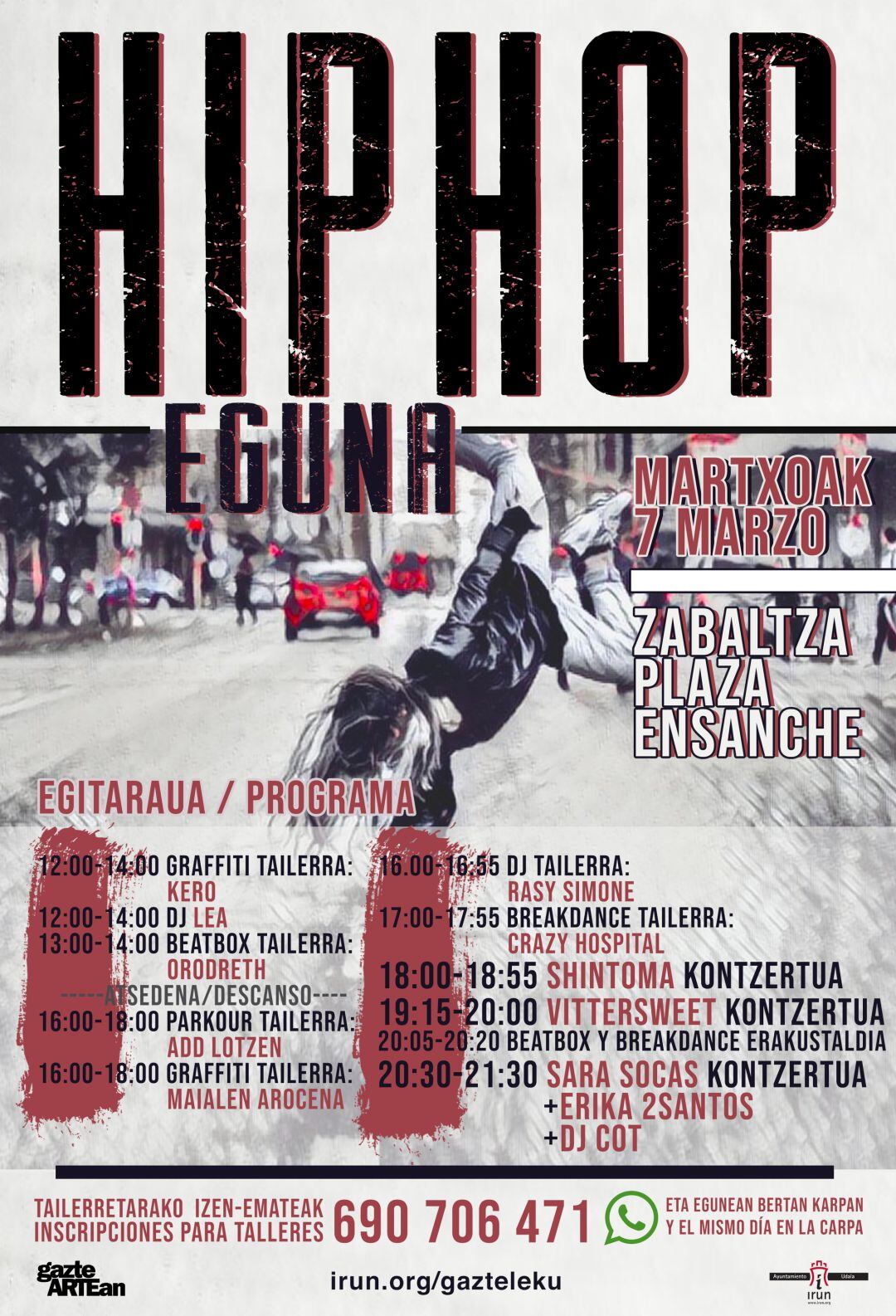 Cartel del evento Hip Hop Eguna