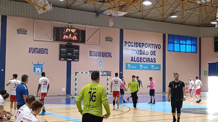 Un momento del partido