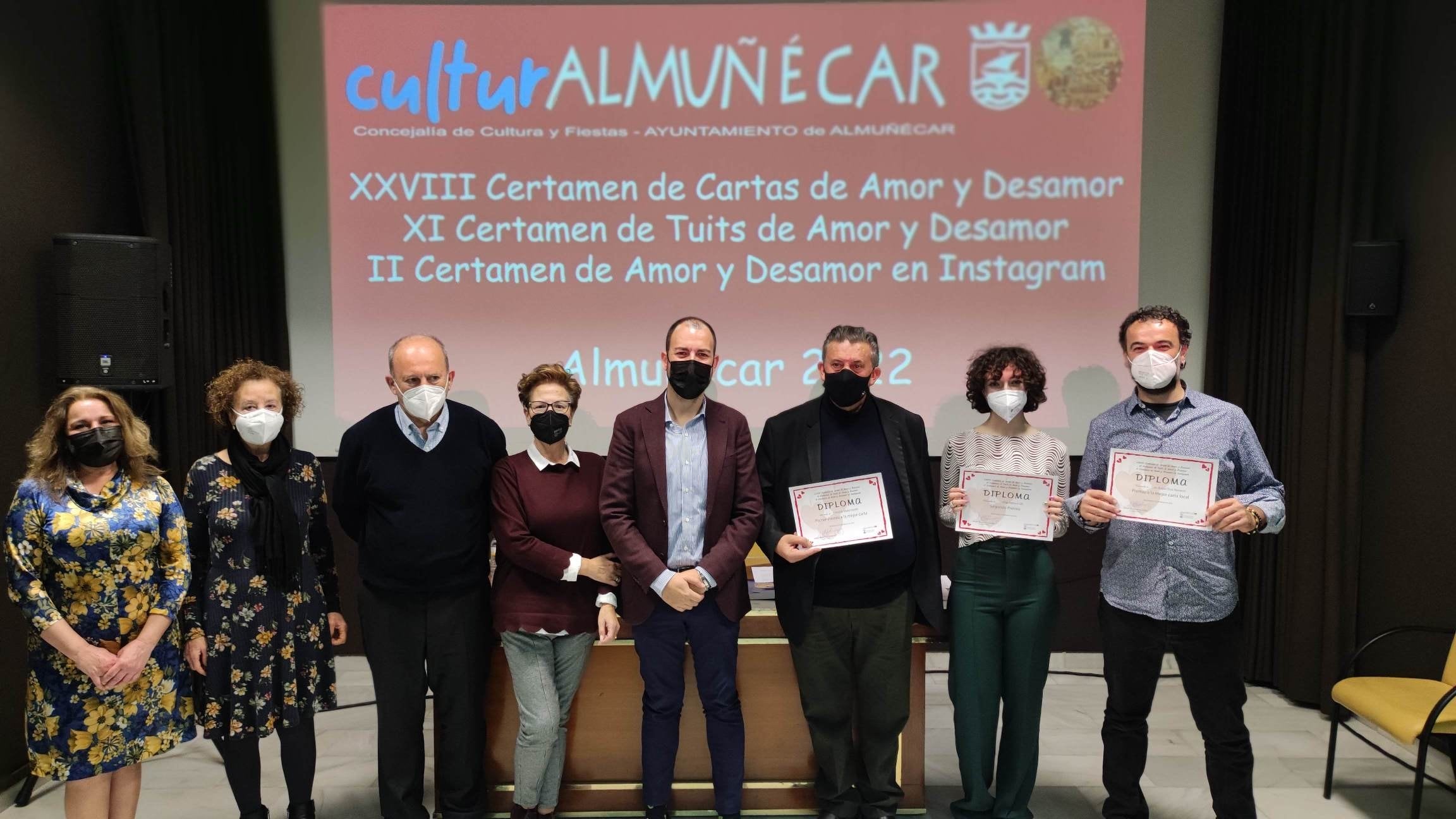 Entrega de premios del certamen de cartas de amor y desamor de Almuñécar