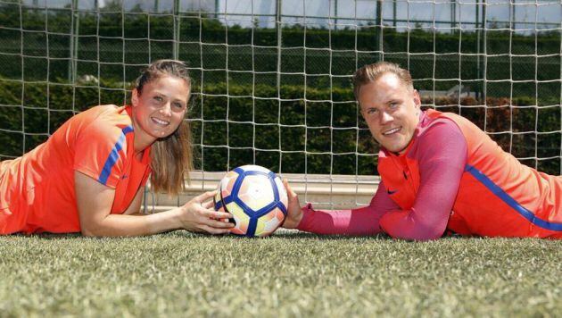 Sandra Paños y Ter Stegen