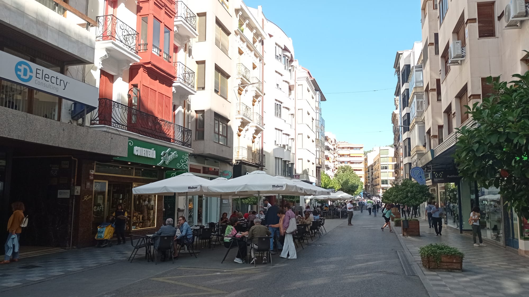 Carretería, principal arteria peatonal del centro de Cuenca