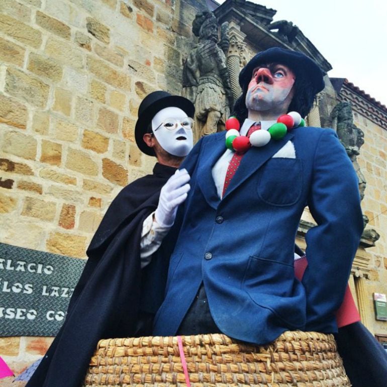 Markitos, protagonista del carnaval de Zalduondo