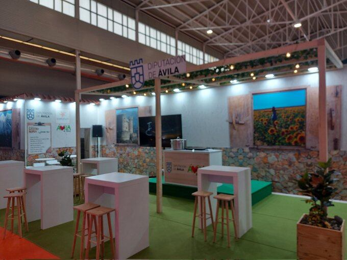 Stand Diputación Provincial Ávila en INTUR
