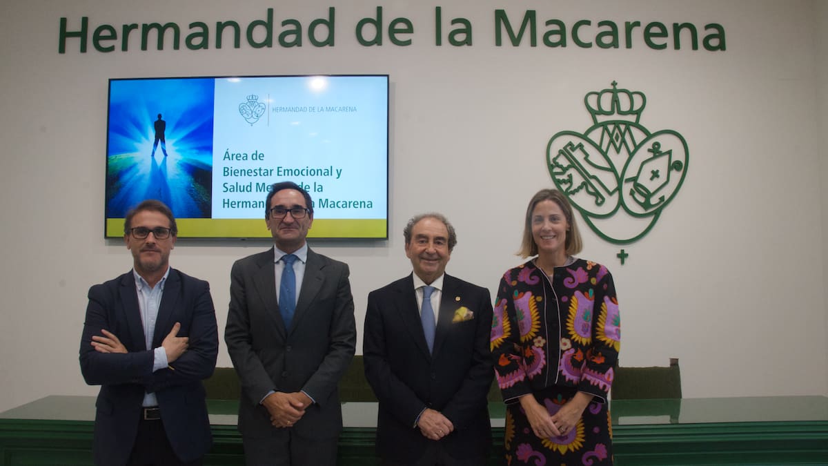La Hermandad de la Macarena, otra vez pionera con su nuevo Área de Bienestar Emocional y Salud Mental