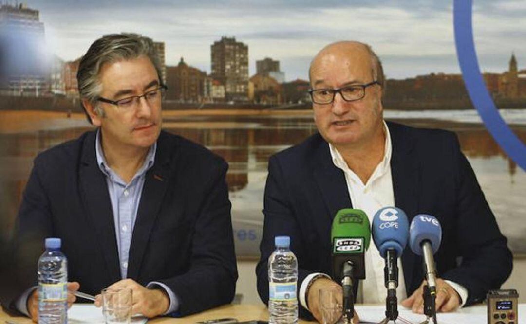 Pablo González junto a Luis Venta