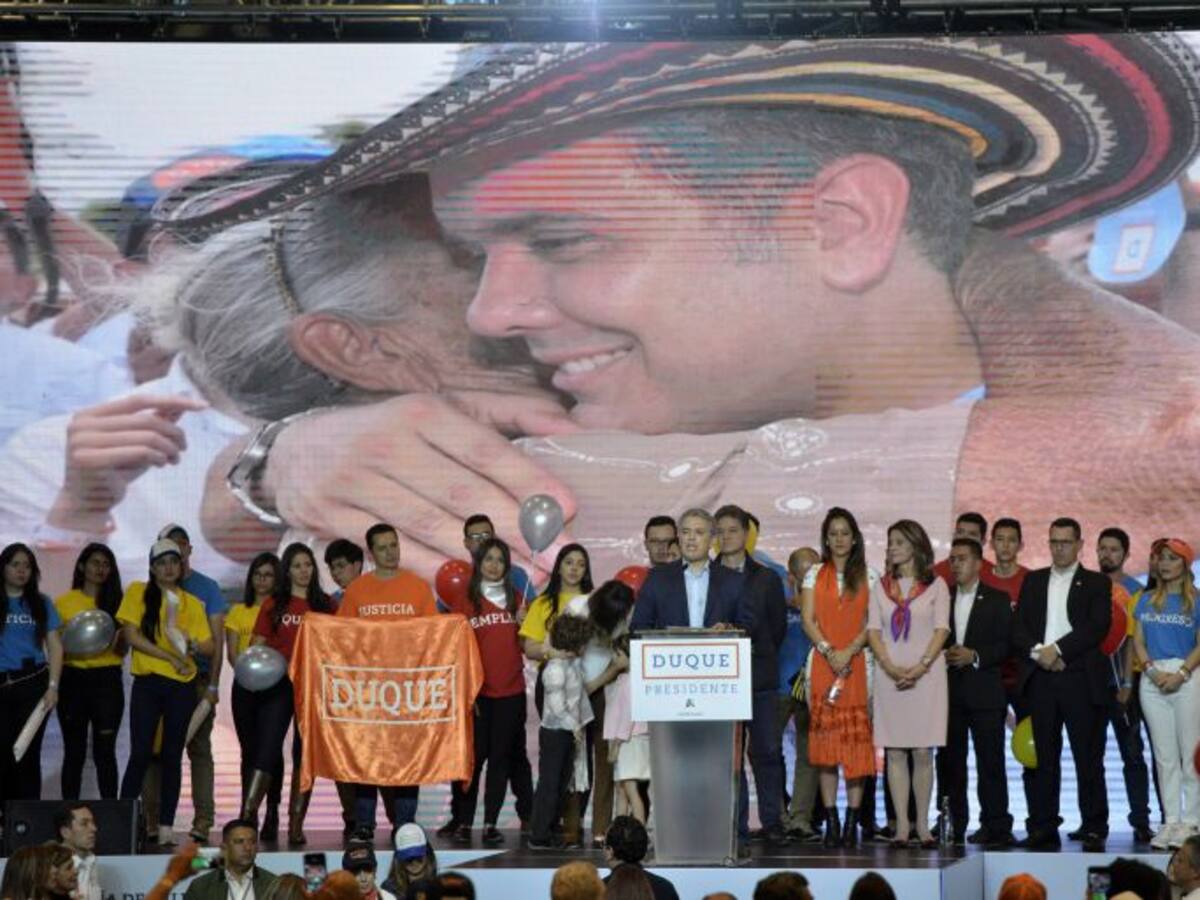 Duque y Petro se disputarán la presidencia de Colombia en segunda vuelta