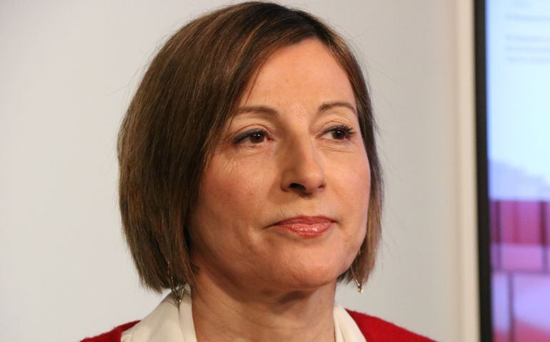 La fins ara presidenta del Parlament, Carme Forcadell