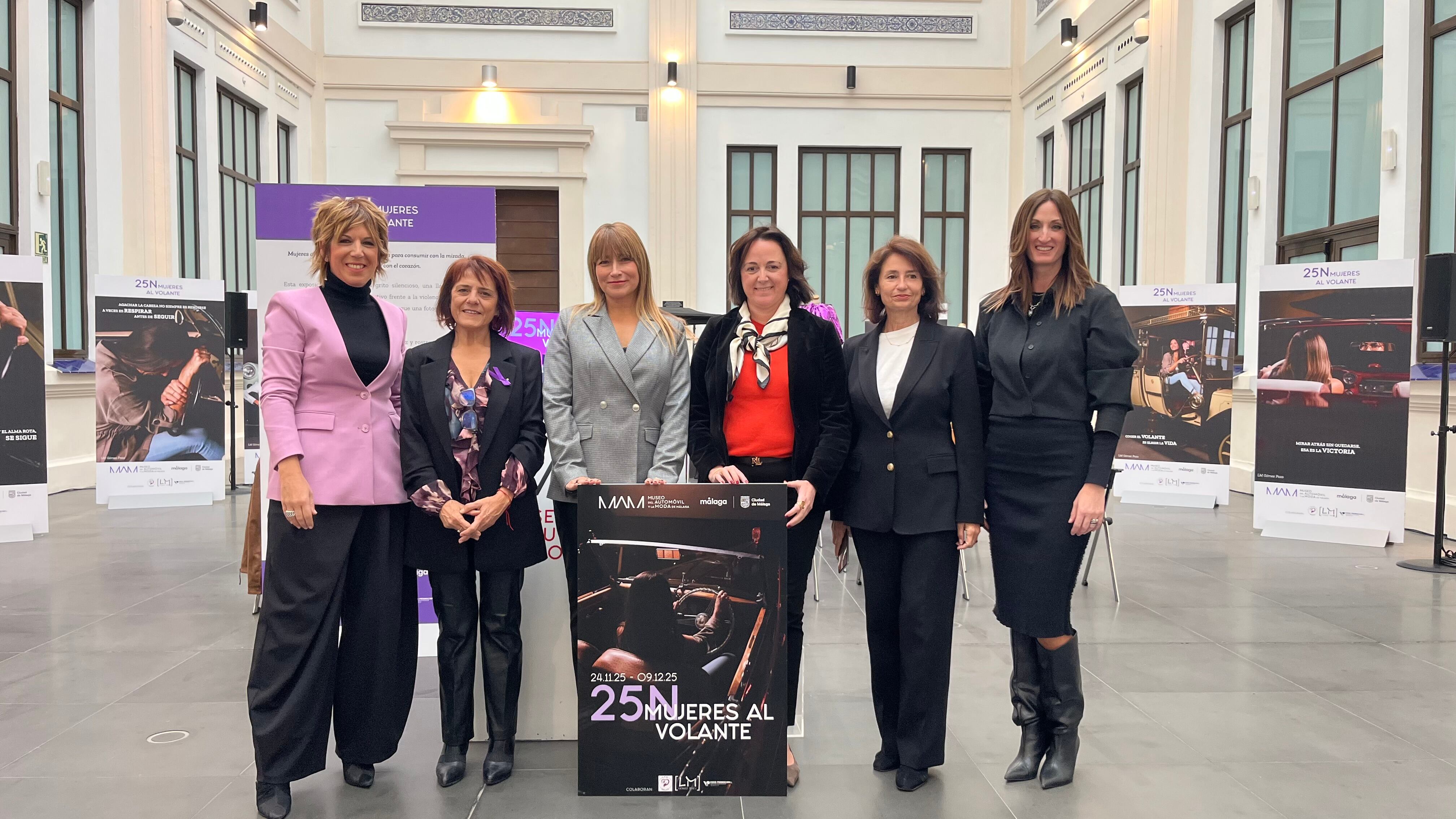 Elvira Carrera, Dolores Aurioles, Ruth Sarabia, Mariana Pineda, Rosa del Mar Rodríguez y Mar González