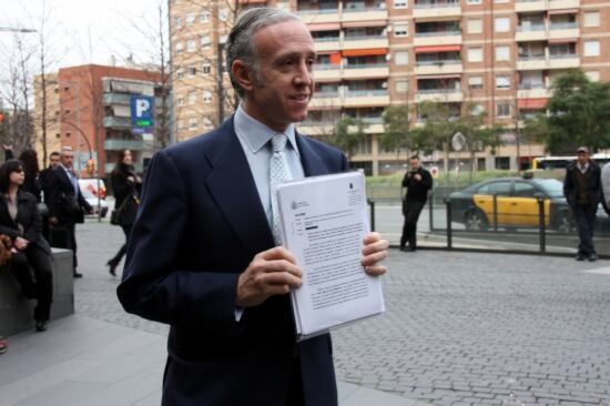 Eduardo Inda, un dels dos periodistes del diari El Mundo imputats per l&#039;esborrany fantasma