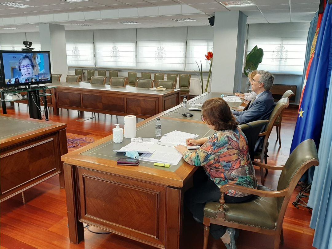 Reunión de las delegaciones de violencia de género con las delegaciones de violencia de género