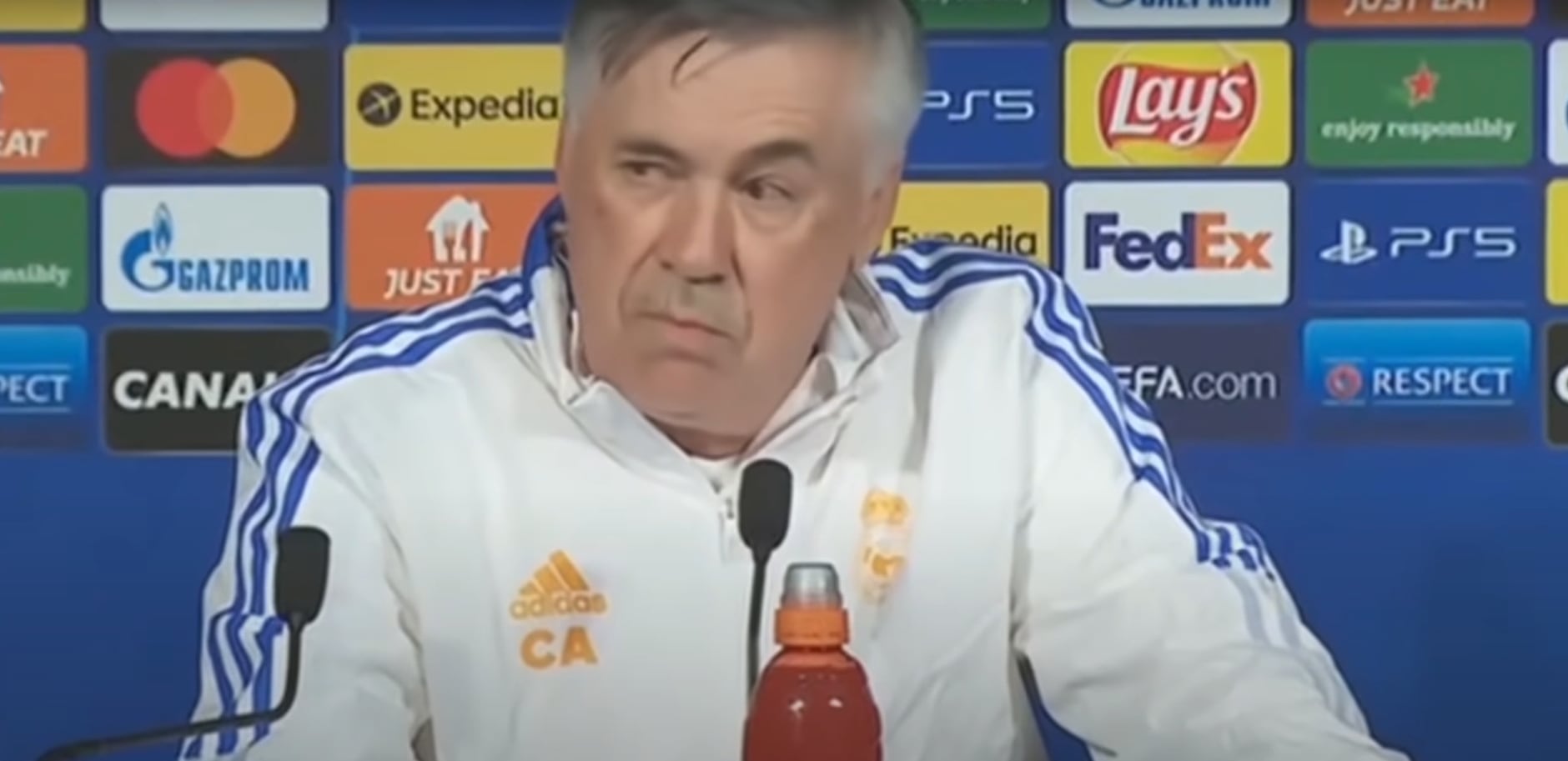 Ancelotti, en rueda de prensa