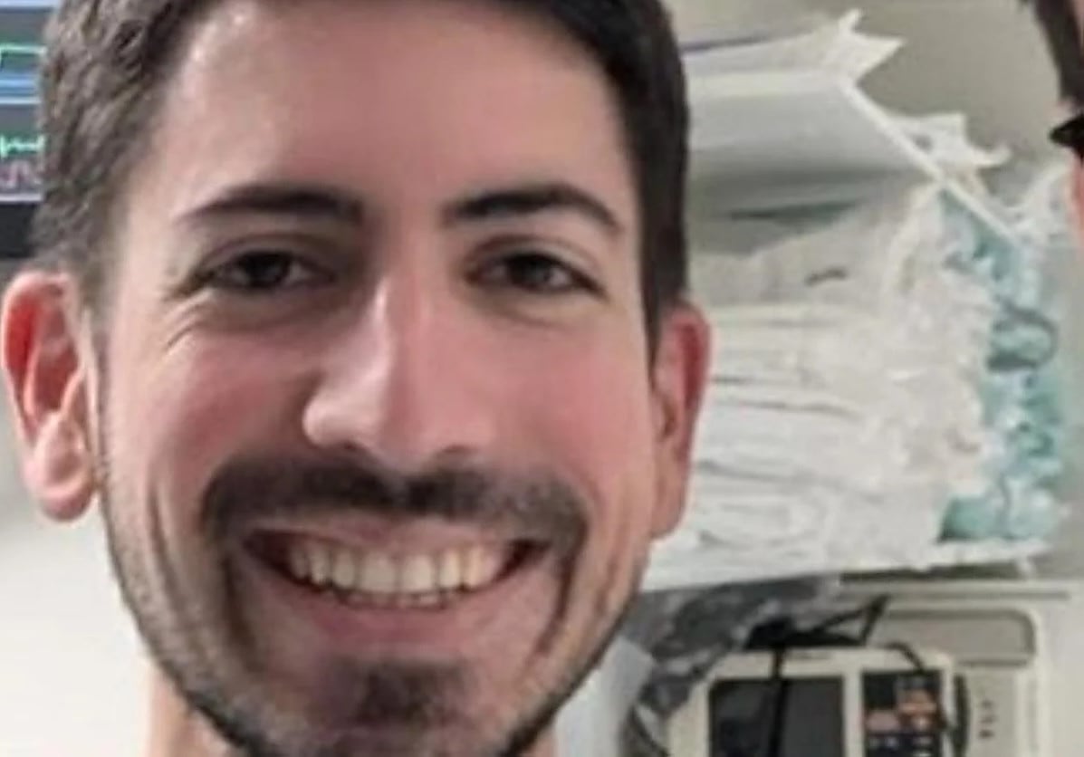 Imagen de Jesús Saldaña difundida por la familia