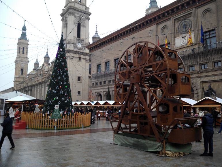 Navidad en la plaza del Pilar