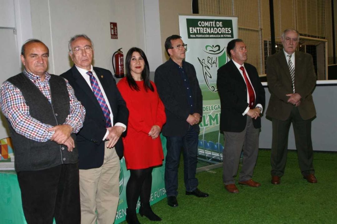 Los entrenadores de Almería vivieron su gran fiesta.