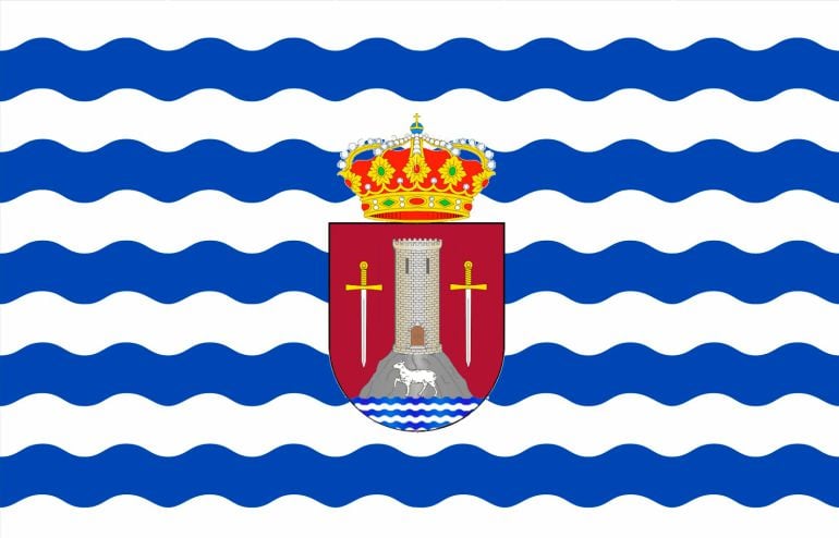 Nueva bandera y escudo de Torrecaballeros (Segovia)