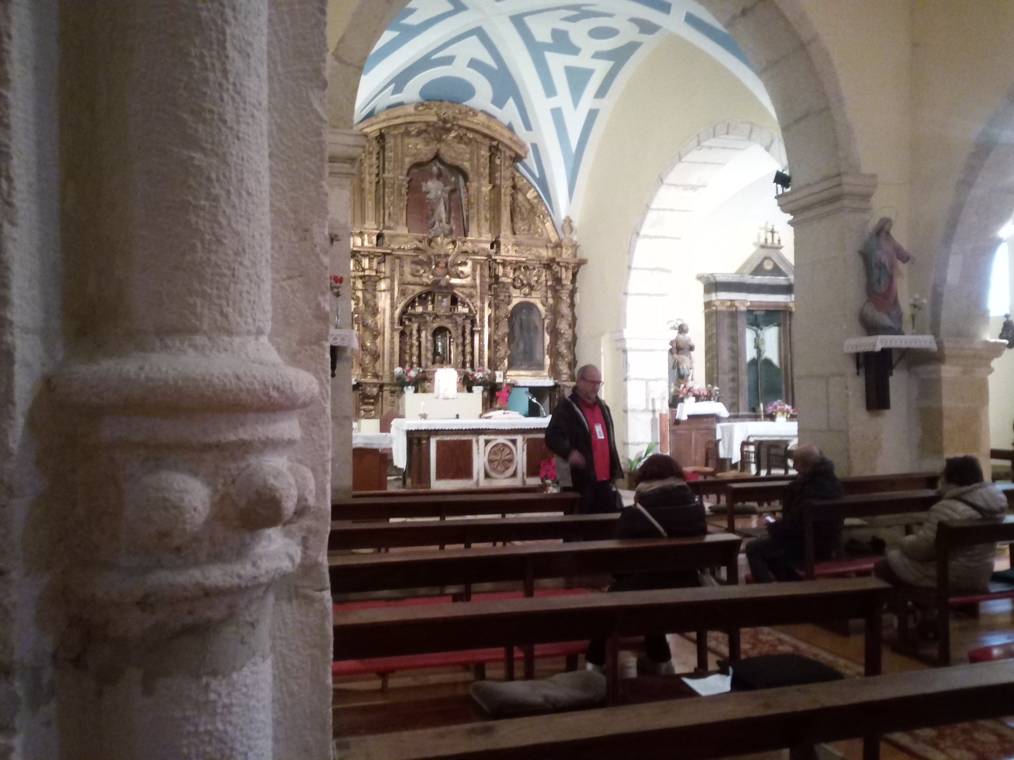 La iglesia es uno de los encantos de Pardilla que se muestran en esta visita