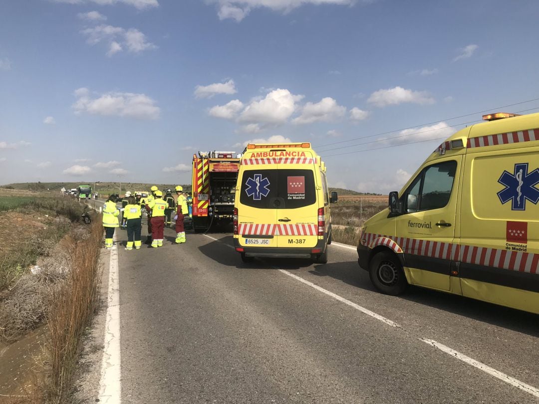 Accidente mortal en la M117