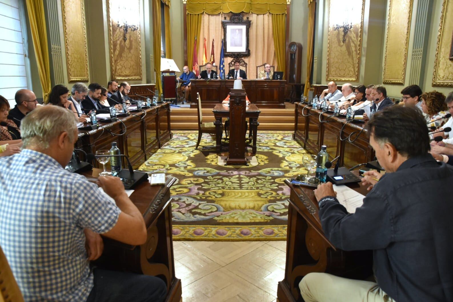 Pleno extraordinario de la Diputación de Albacete celebrado este martes