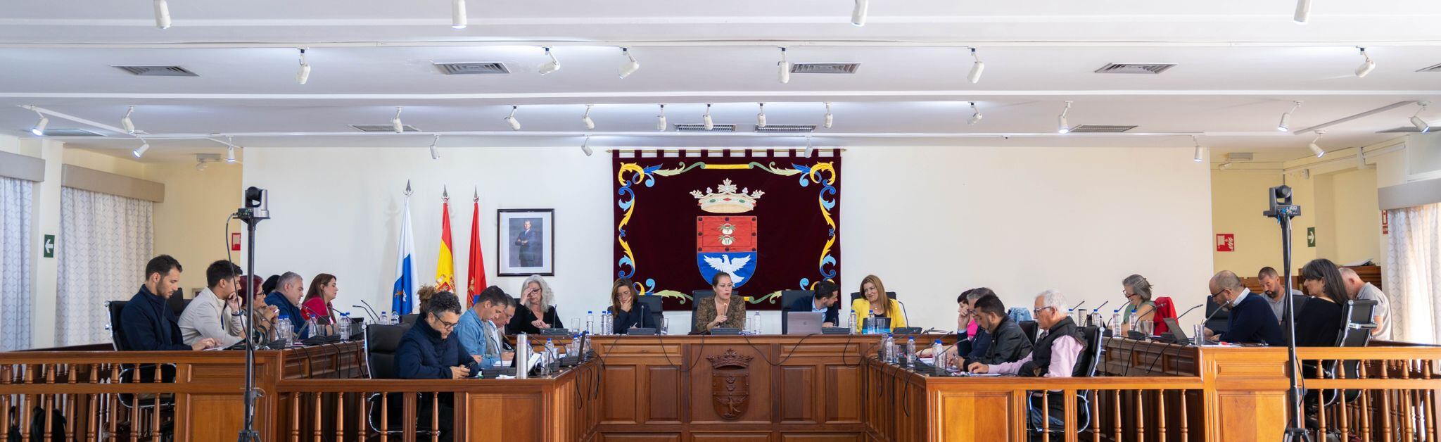 Pleno del Ayuntamiento de Arrecife.