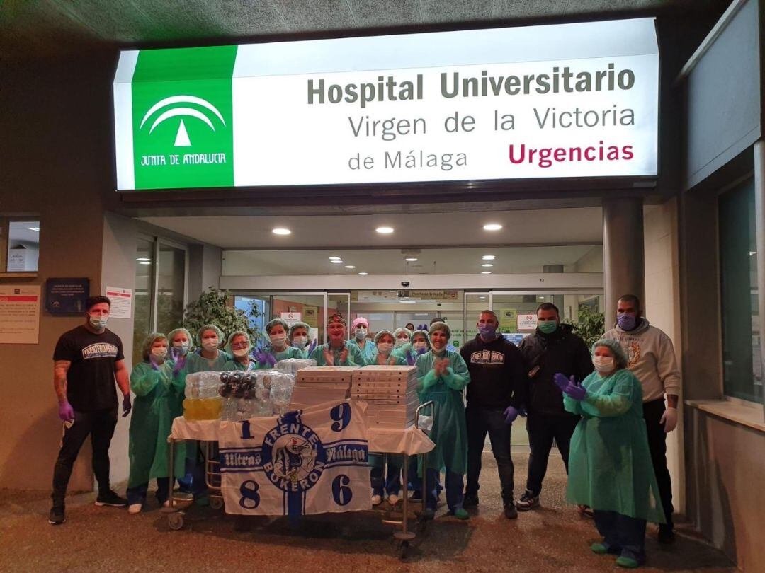 El Frente Bokerón en el Hospital Universitario Virgen de la Victoria
