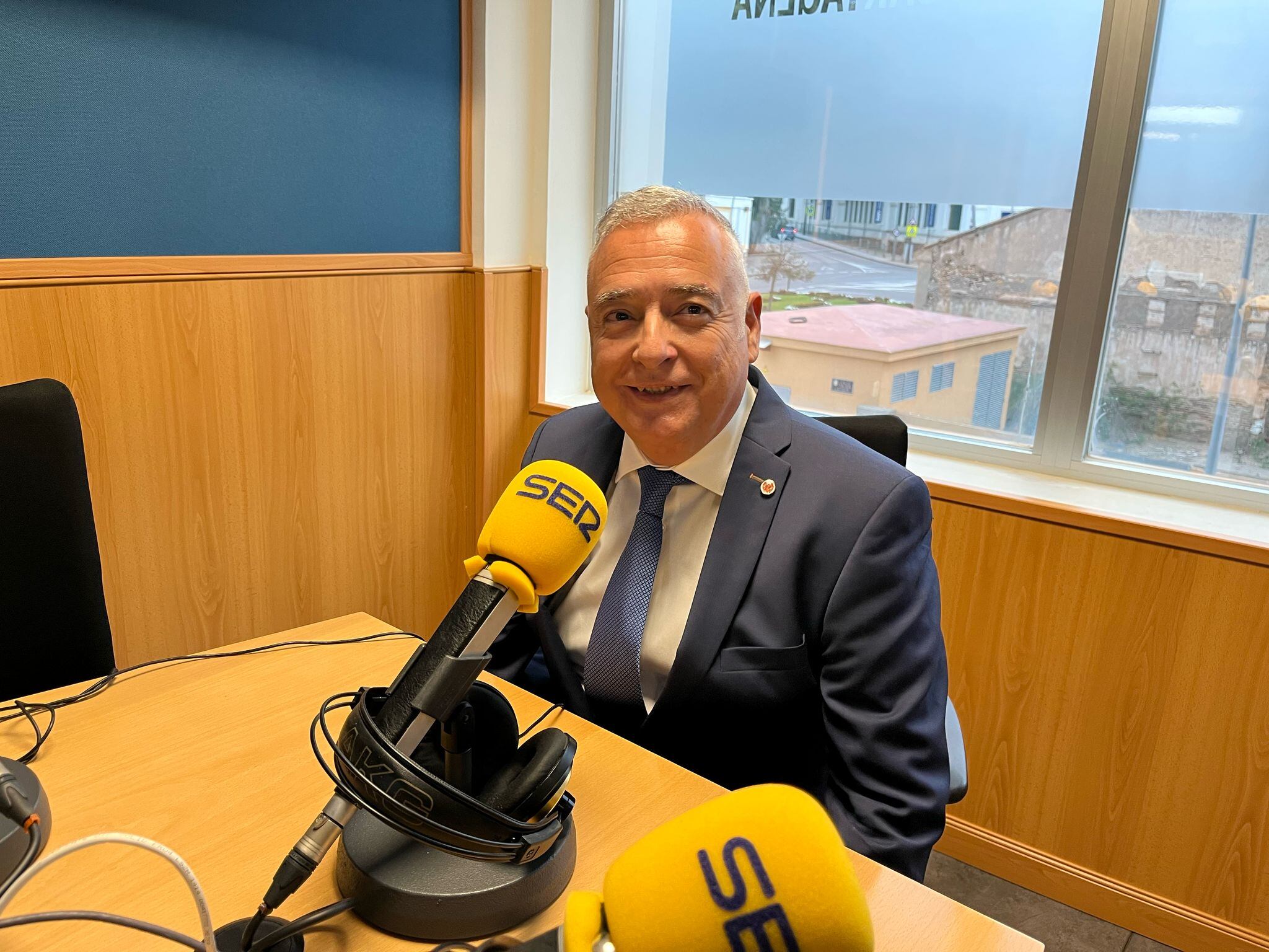 Enrique Martínez Gallego, miembro de la Agrupación de San Juan Evangelista de la Cofradía Marraja