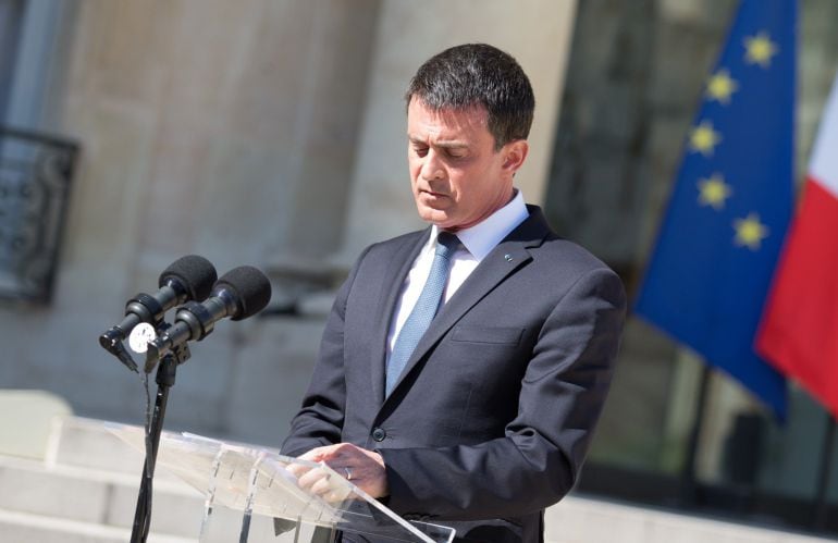 El primer ministro francés, Manuel Valls.