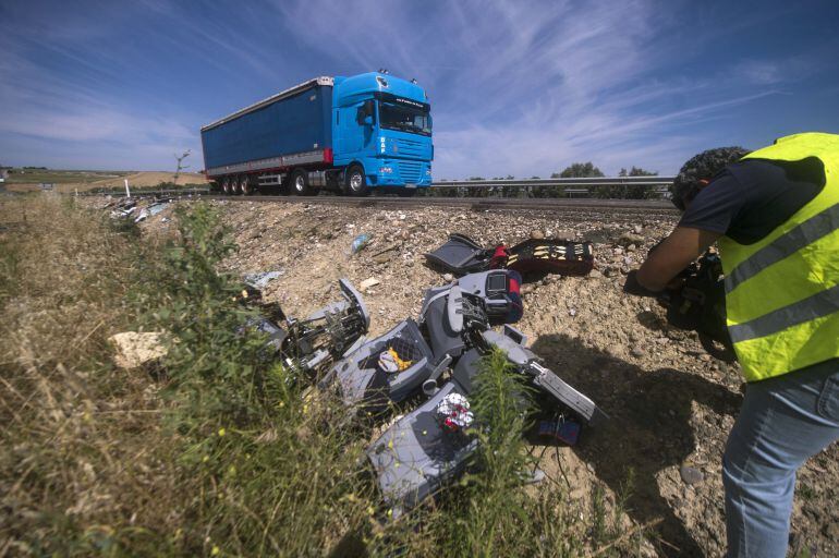 Punto kilométrico de la A-4 donde se produjo el siniestro