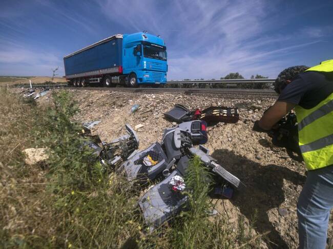 Punto kilométrico de la A-4 donde se produjo el siniestro