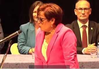 Francis Gallego toma posesión como concejala del Ayuntamiento de Águilas