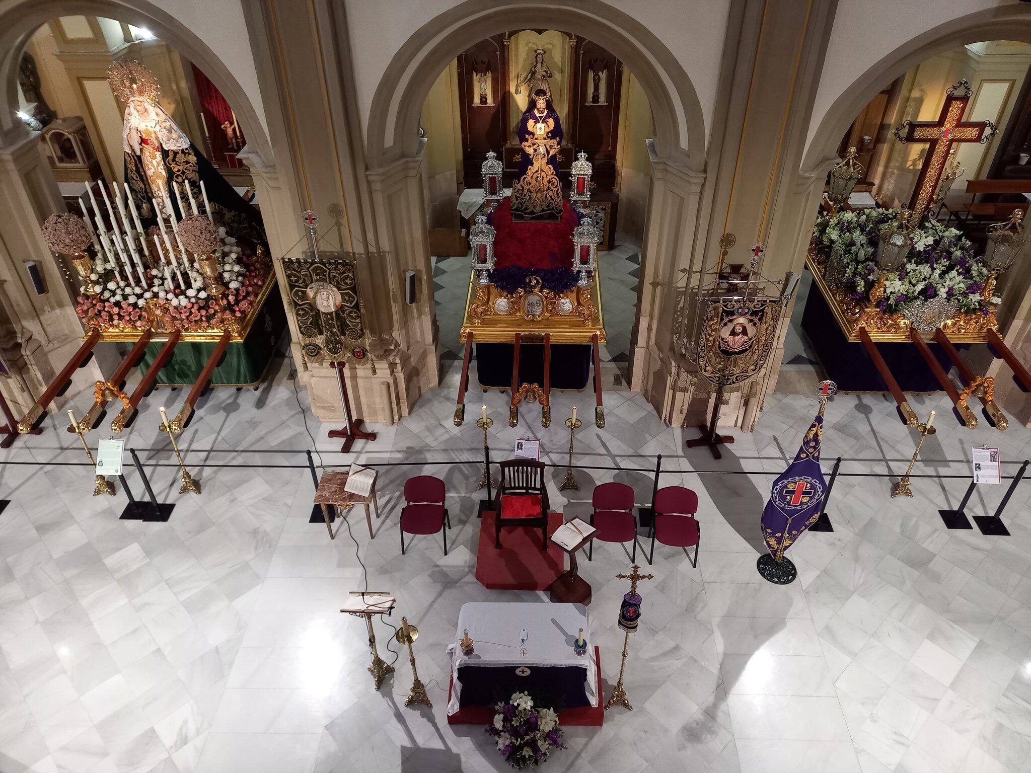El Cristo del Rescate en la Iglesia de San Juan Bautista