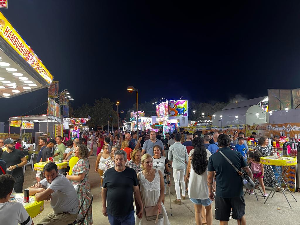 Imagen de archivo de una de las ferias de agosto de Toledo