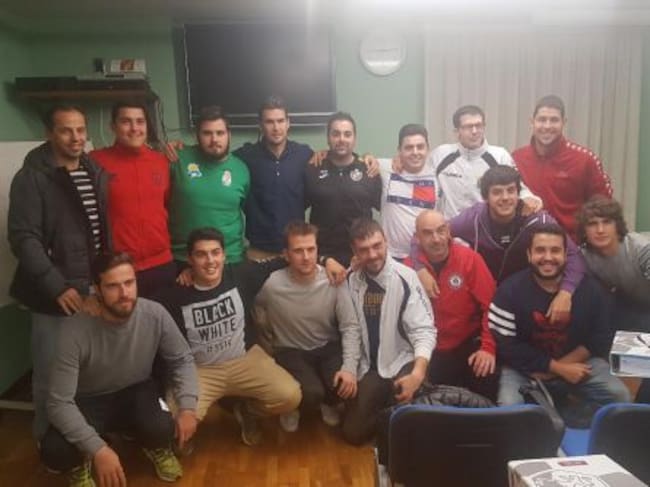 Cea y los alumnos del curso de entrenadores