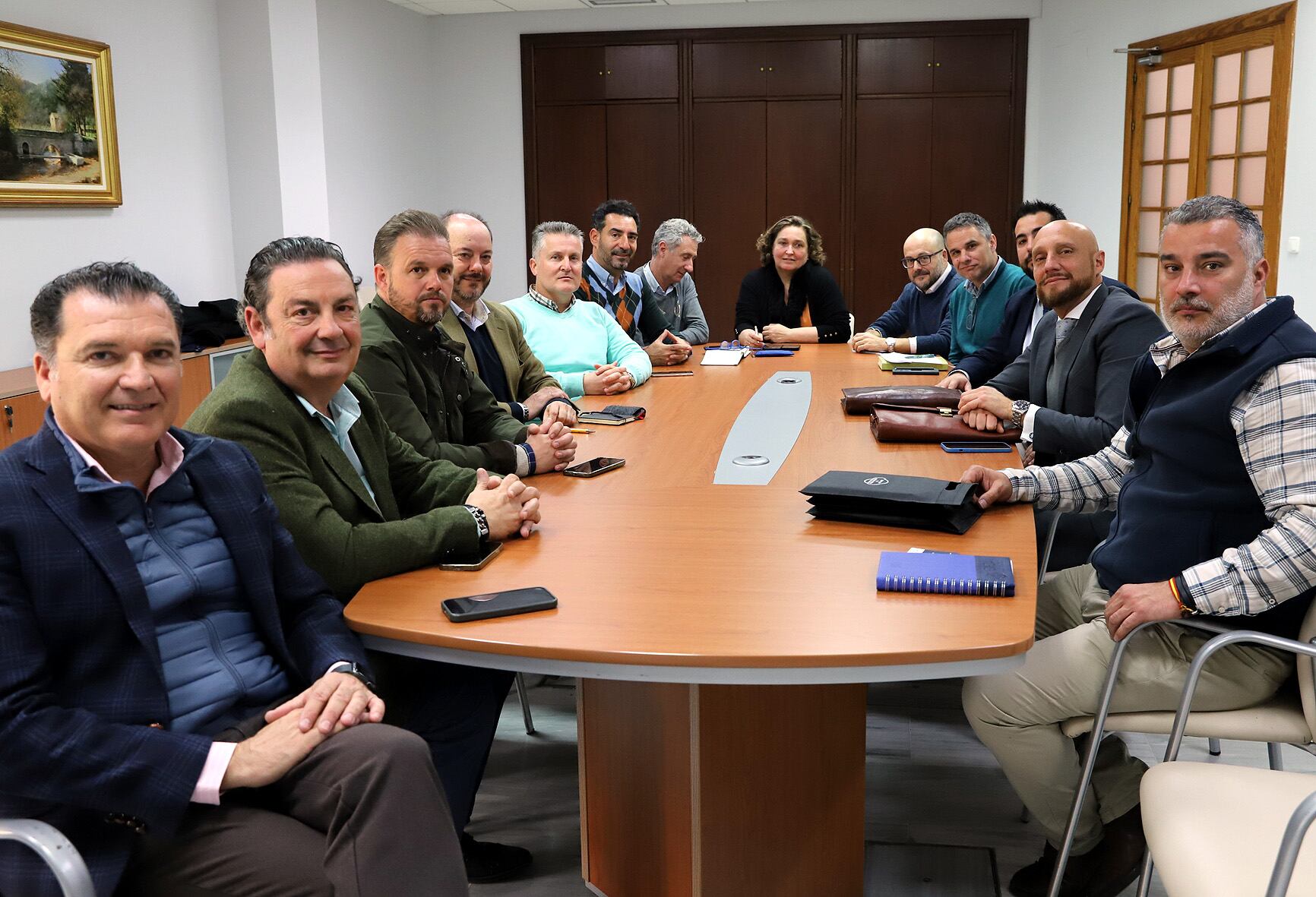 Reunión con representantes del sector inmobiliario