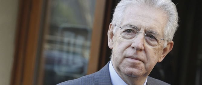 El excomisario europeo Mario Monti, favorito para encabezar el nuevo Ejecutivo italiano