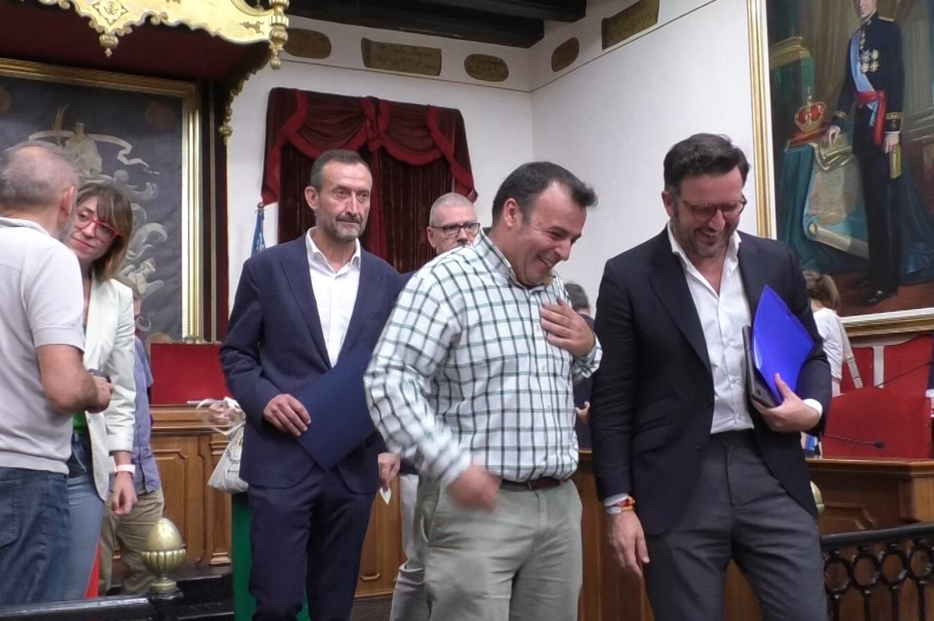 Carlos González en el pleno