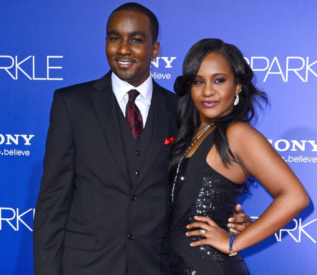 Nick Gordon junto a Bobbi Kristina Brown, la hija de Whitney Houston 