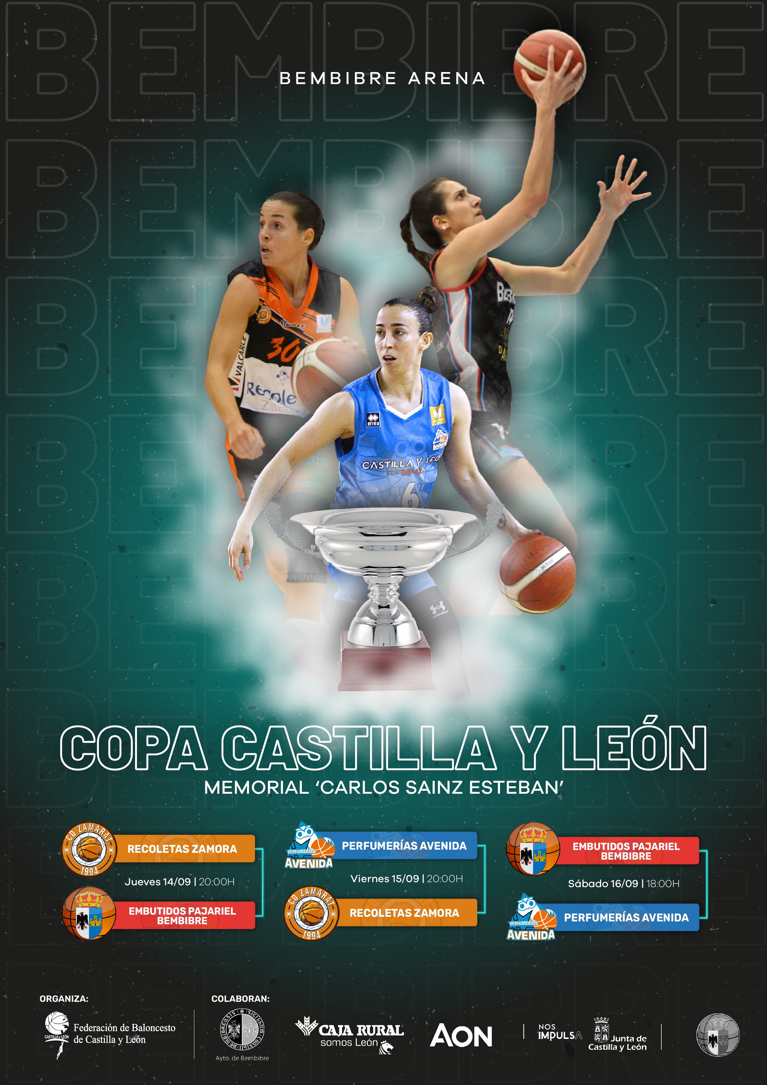 Perfumerías Avenida, Recoletas Zamora y Embutidos Pajariel Bembibre se enfrentan en esta edición