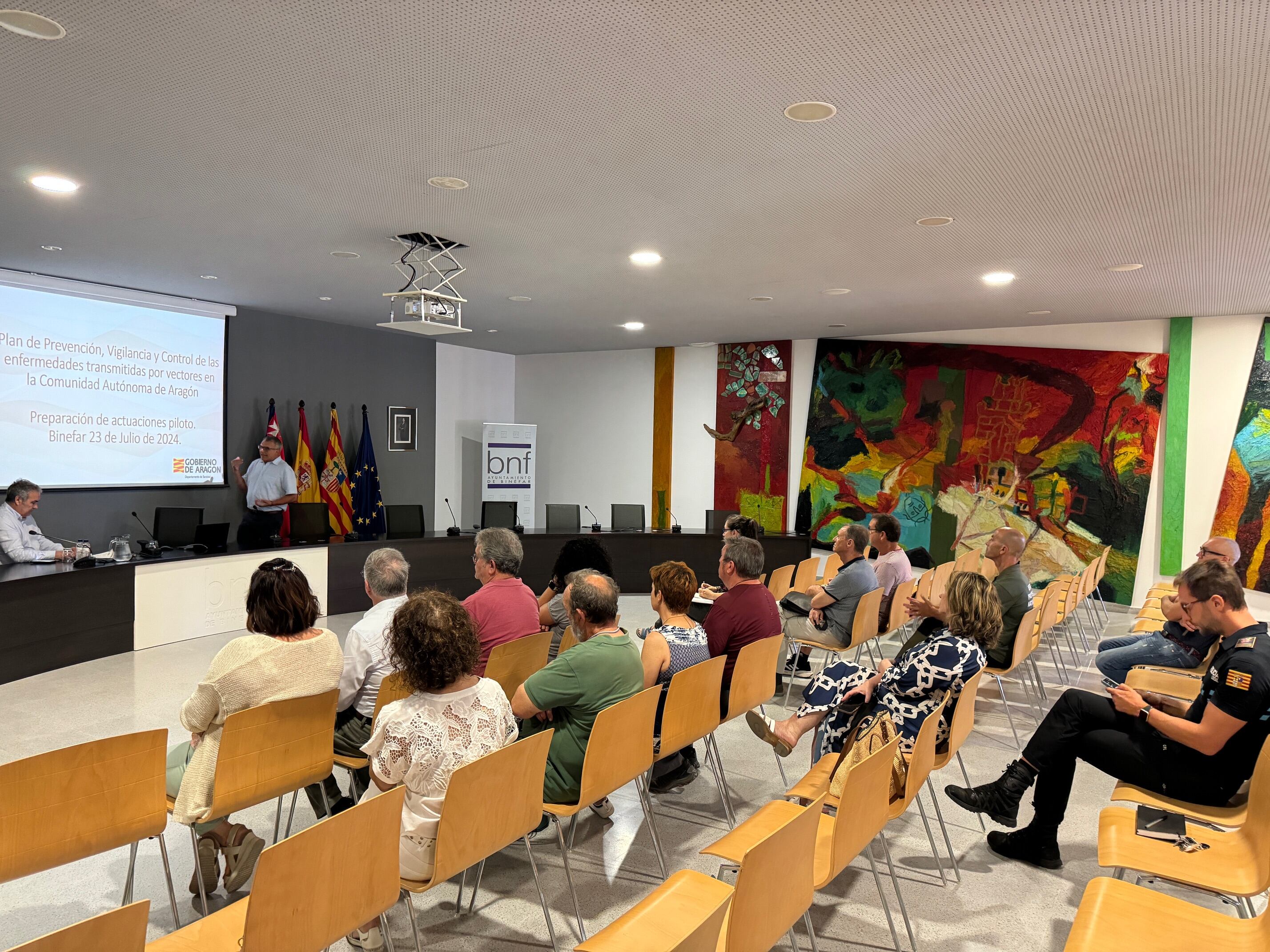 Salud Pública y Universidad de Zaragoza controlan al mosquito Anopheles en Binéfar