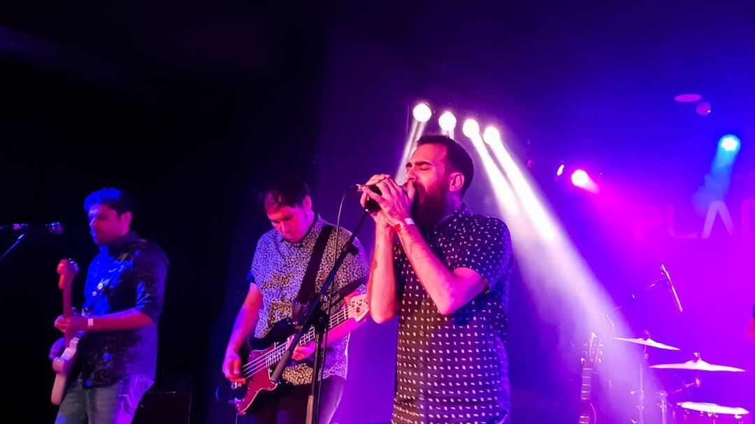 Rey Chico en concierto en la sala Planta Baja en 2018